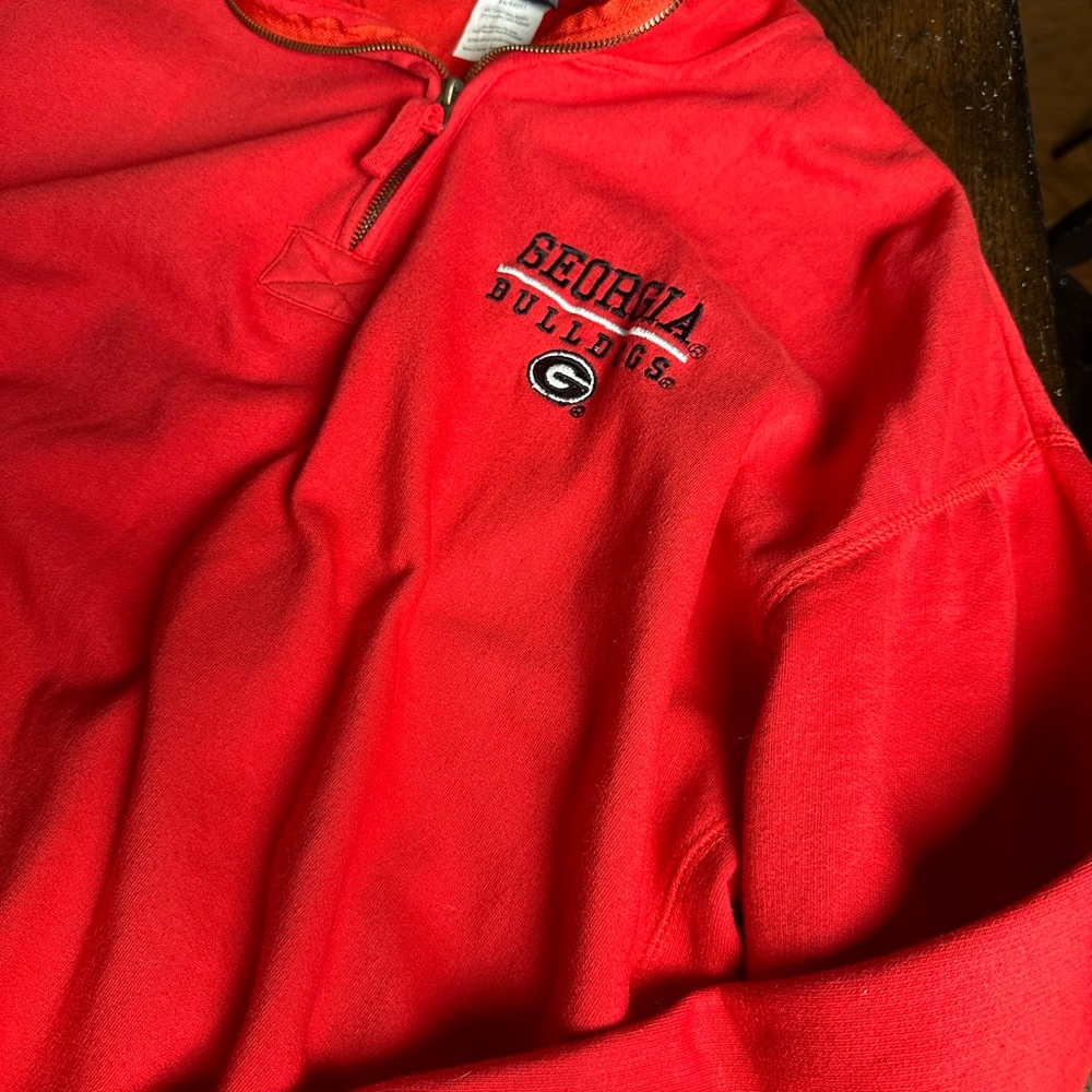 Old Varsity Brand Red Pullover XL